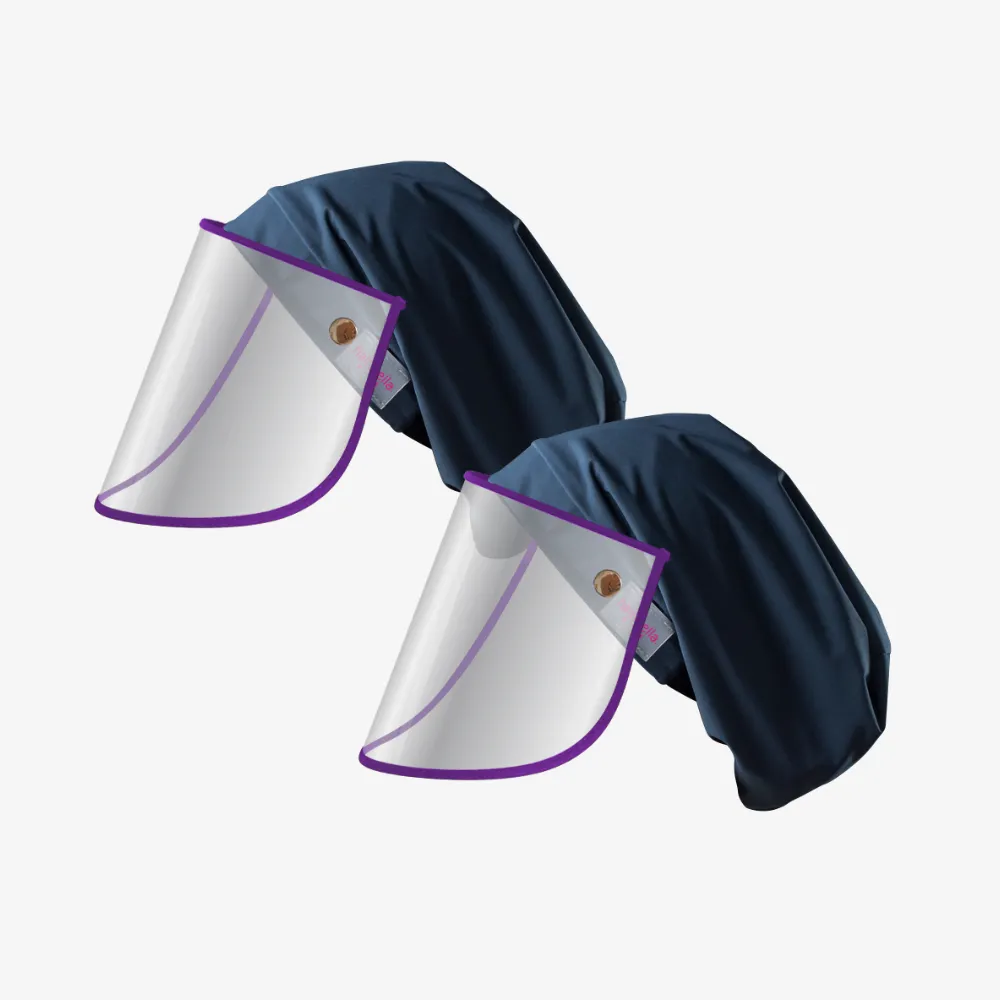 Hairbrella Pro Toddlers Rain Hat   Face Shield - Bundle (2)