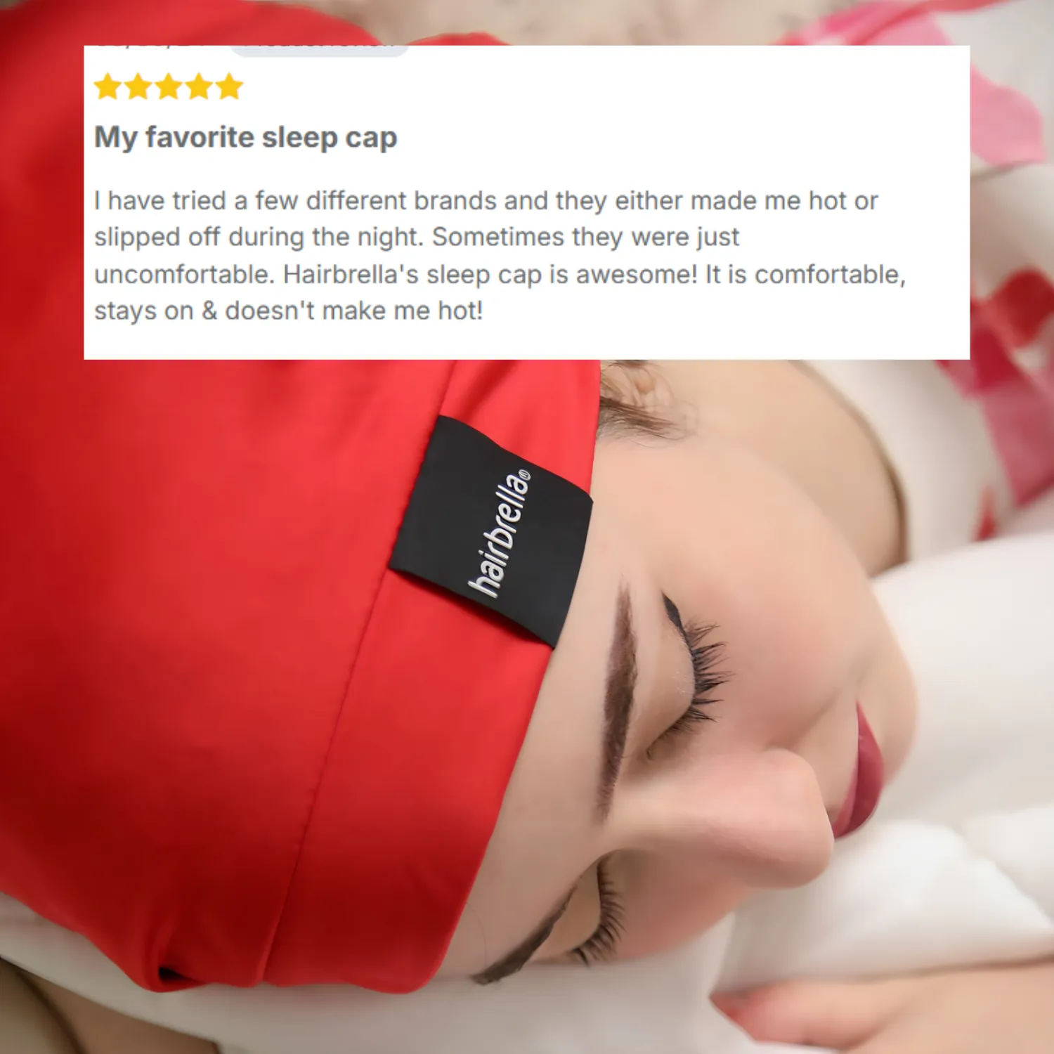 Hairbrella Satin-Lined Sleep Cap