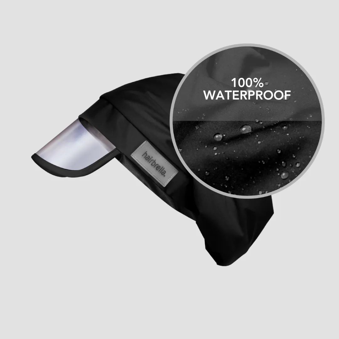 Hairbrella Satin-Lined, Waterproof Rain Hat (Best Deal)