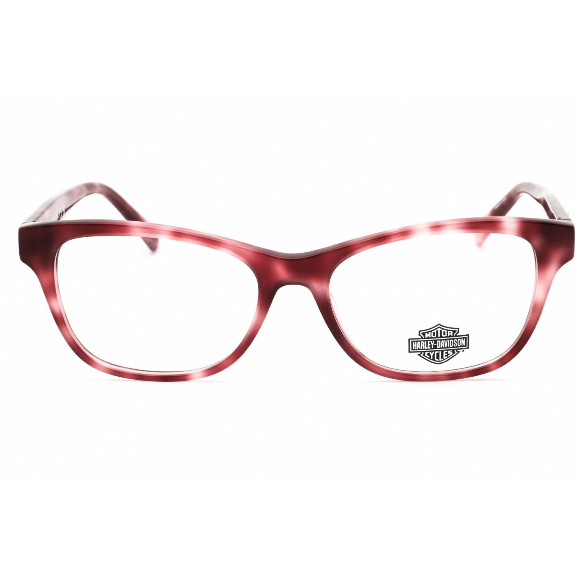 Harley Davidson Women's Eyeglasses - Bordeaux/Other Acetate Cat Eye Frame | HD0574 071