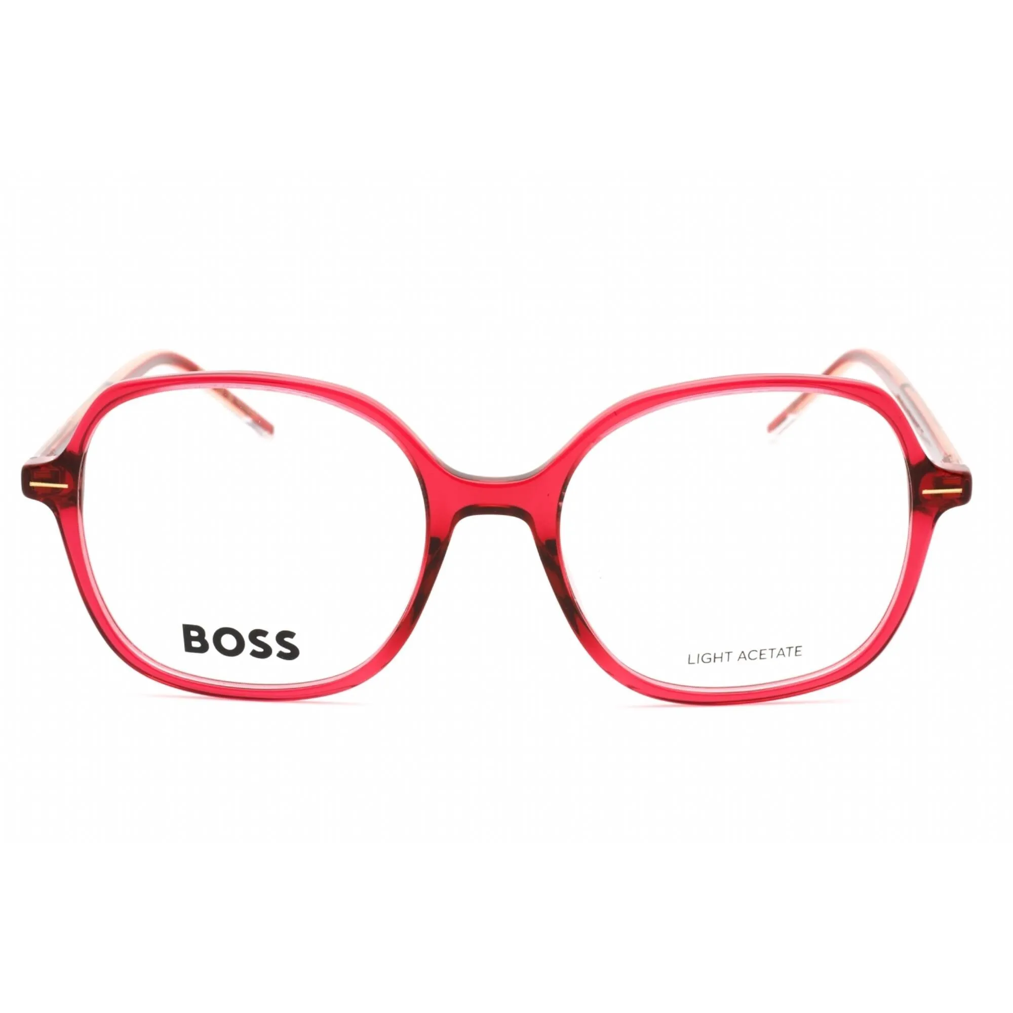 Hugo Boss Women's Eyeglasses - Burgundy Butterfly Full Rim Frame | BOSS 1525 0LHF 00