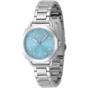 Invicta Women's Quartz Watch - Wildflower Light Blue Dial Silver Tone Bracelet | 47325