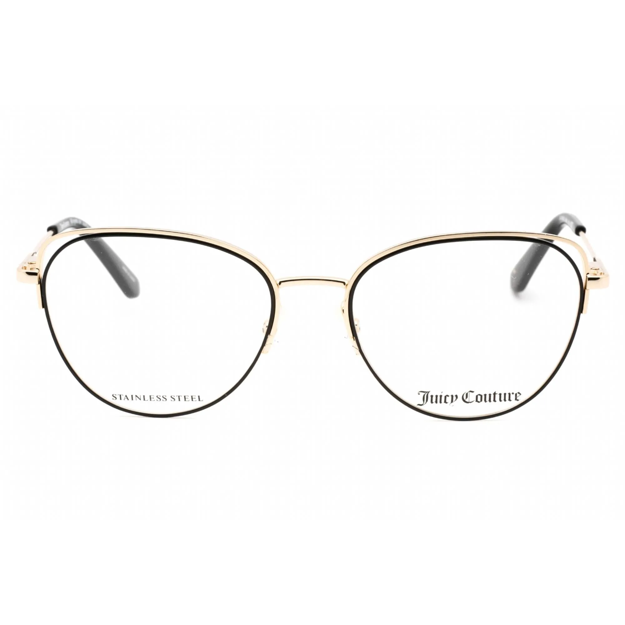 Juicy Couture Women's Eyeglasses - Gold Black Butterfly Metal Frame | JU 200/G 0RHL 00