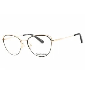 Juicy Couture Women's Eyeglasses - Gold Black Butterfly Metal Frame | JU 200/G 0RHL 00
