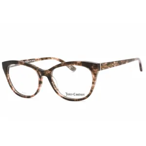 Juicy Couture Women's Eyeglasses - Havana Light Pink Cat Eye Frame | Ju 169 001K 00