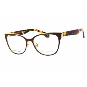 Kate Spade Women's Eyeglasses - Brown Havana Cat Eye Full Rim Frame | Vandra 0WR9 00