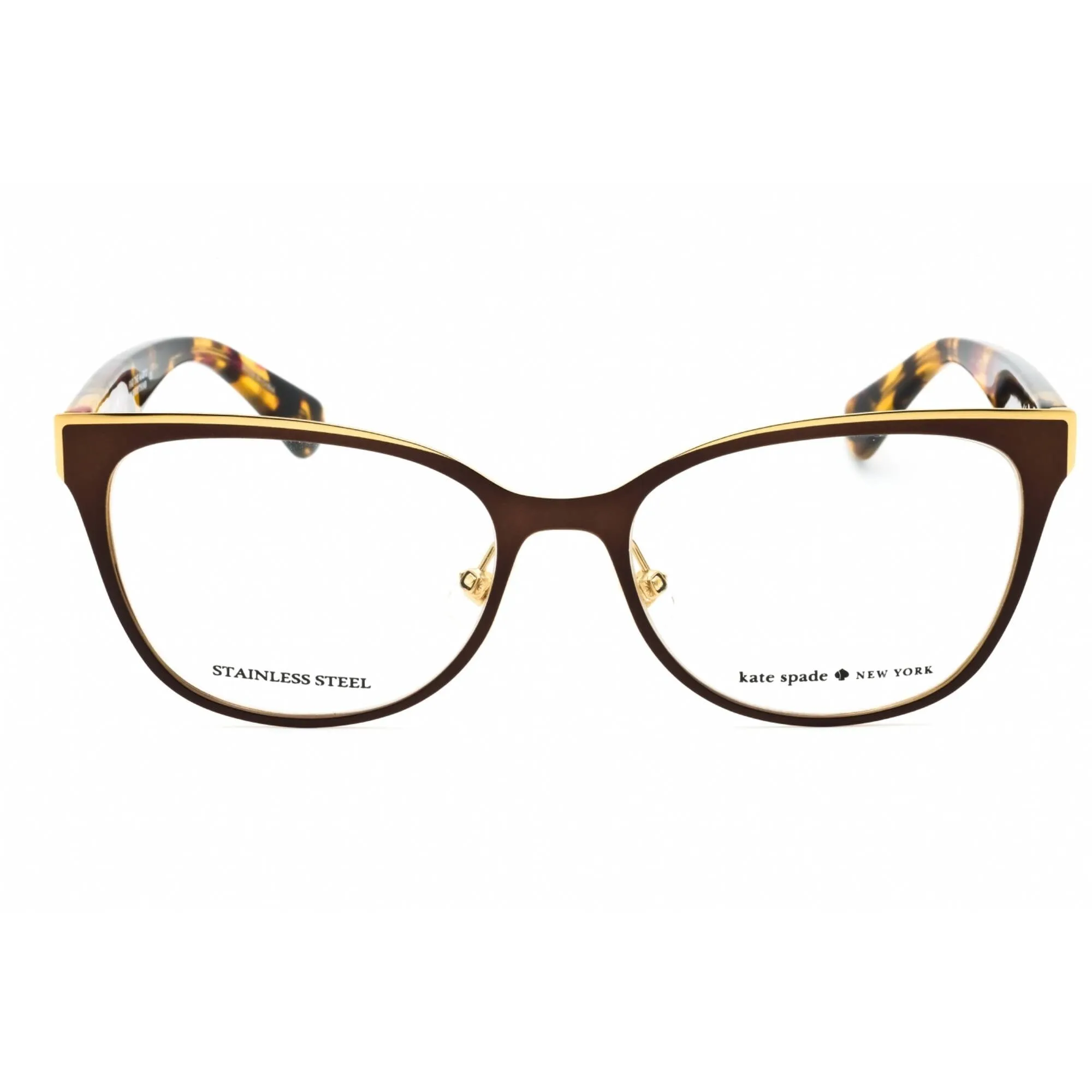 Kate Spade Women's Eyeglasses - Brown Havana Cat Eye Full Rim Frame | Vandra 0WR9 00