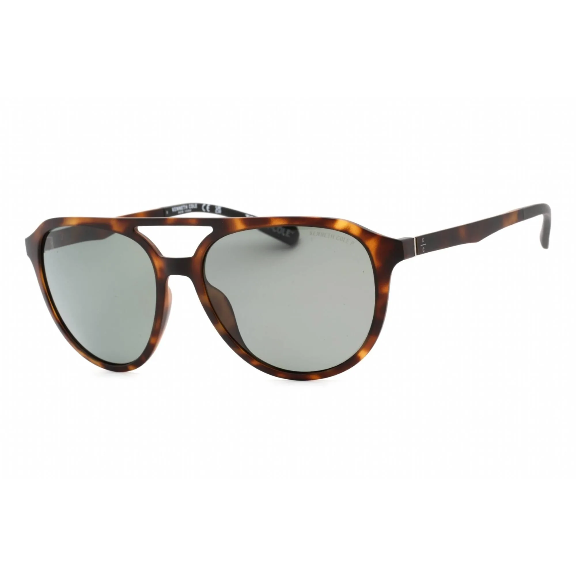 Kenneth Cole New York Women's Sunglasses - Dark Havana Plastic Round | KC7261 52R