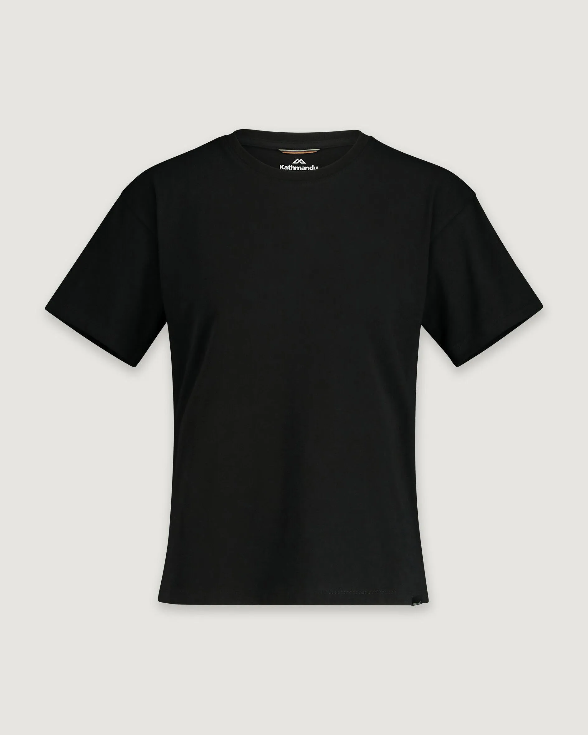 KMD Women's Short Sleeve T-shirt - Black Stingray