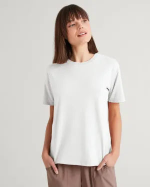 KMD Women's Short Sleeve T-shirt - White