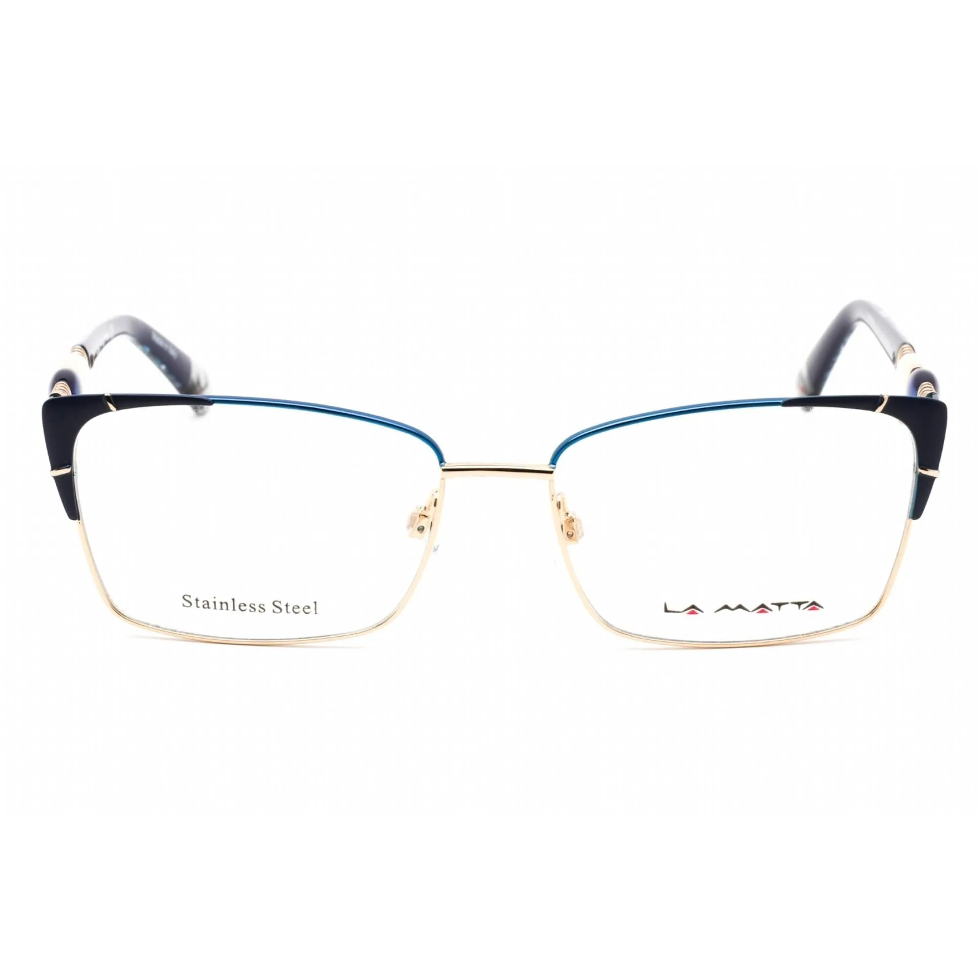 La Matta Women's Eyeglasses - Full Rim Rectangular Multicolor Plastic | LMV3286 C2