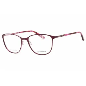 Liz Claiborne Women's Eyeglasses - Clear Demo Lens Cat Eye Shape Frame | L 652 0RY8 00