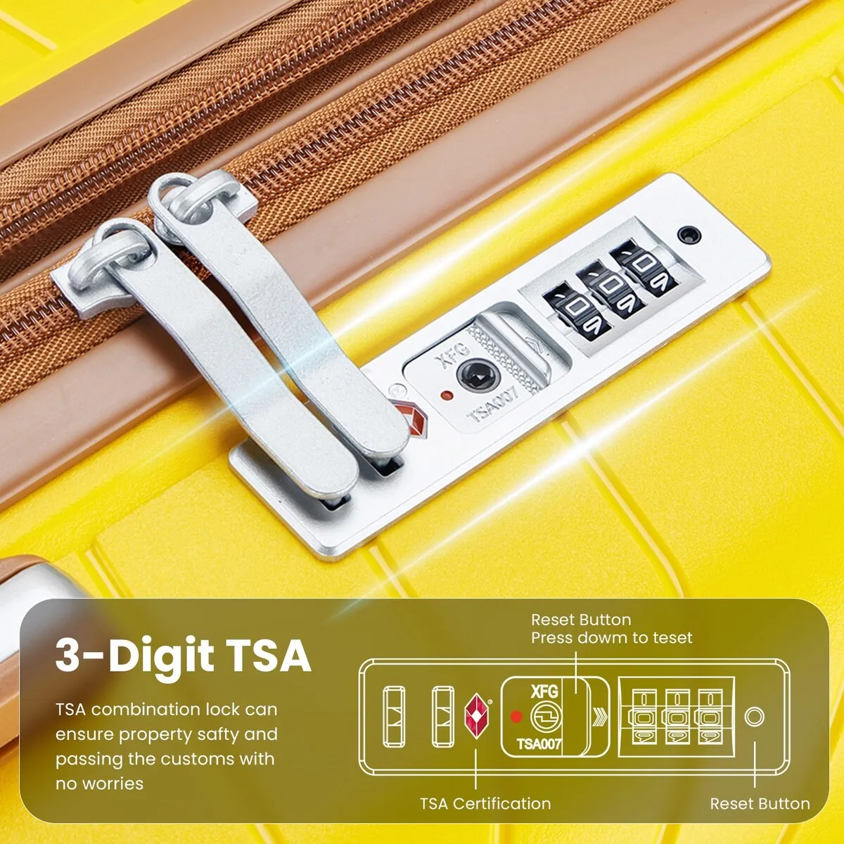 Luggage Sets 4 Piece(14/20/24/28)