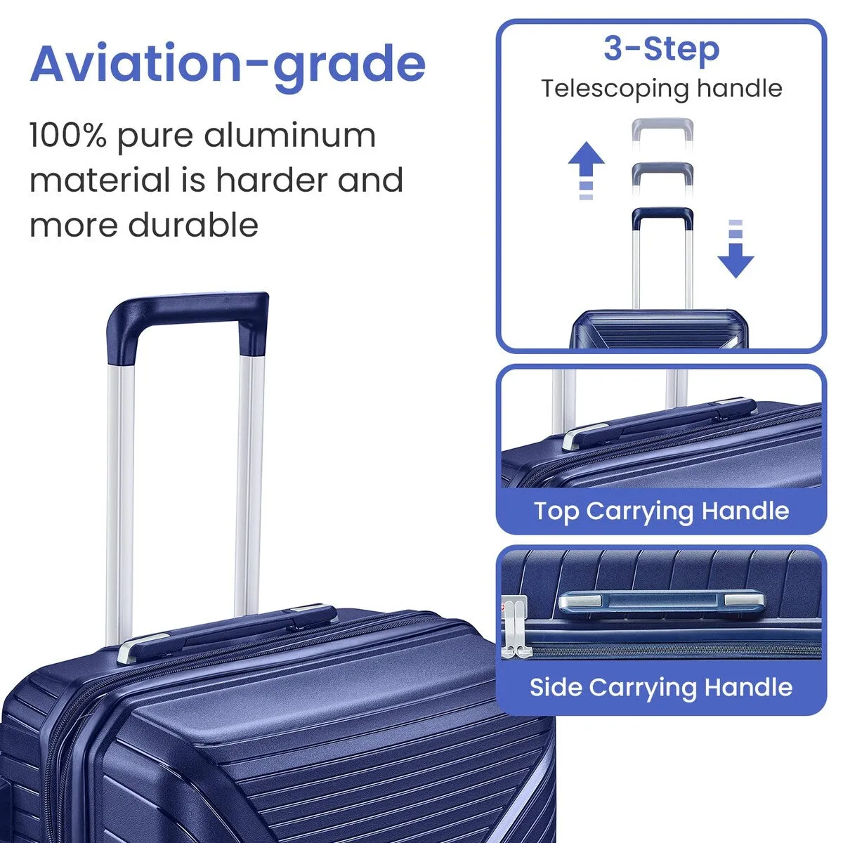 Luggage Sets 4 Piece(14/20/24/28)