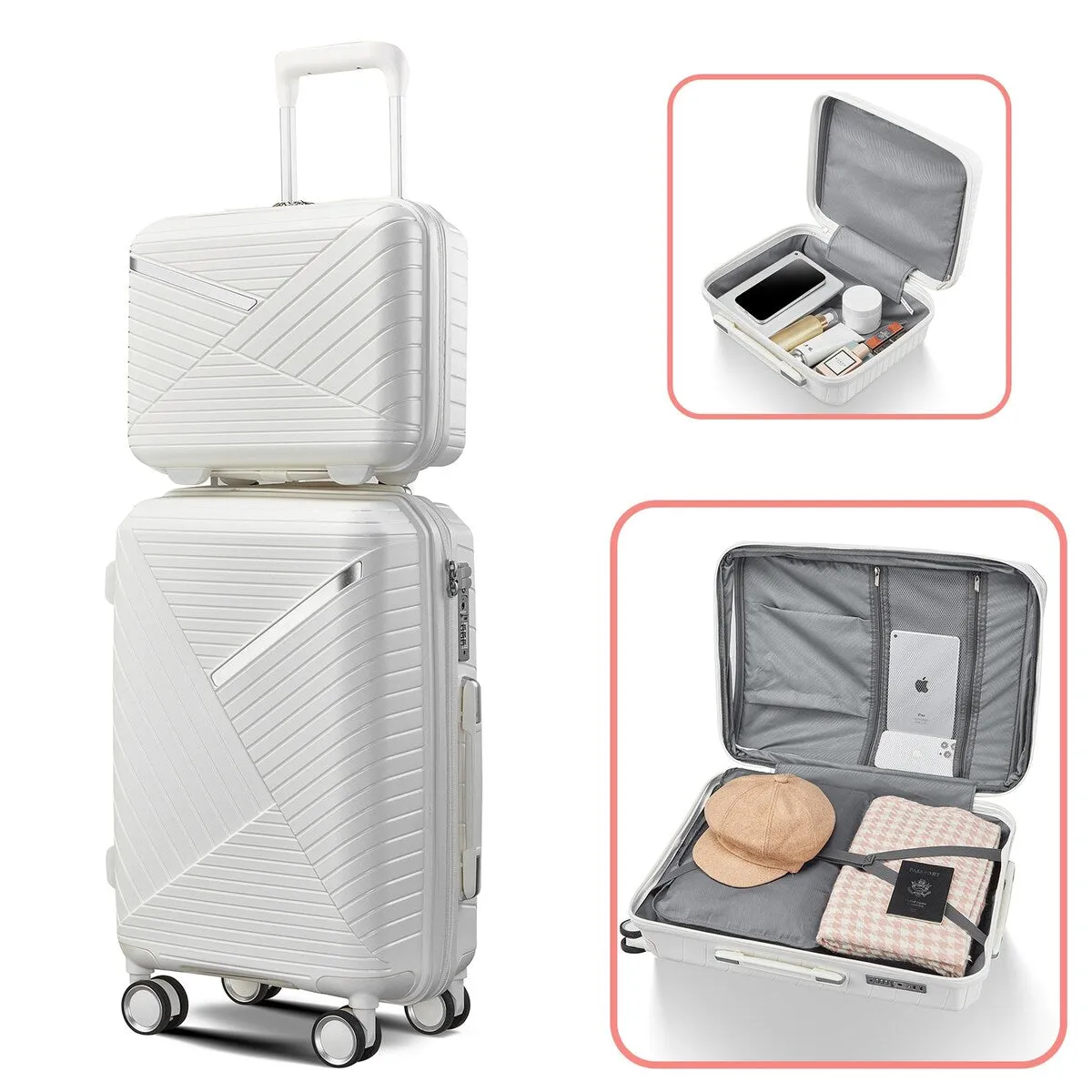 Luggage Sets 4 Piece(14/20/24/28)