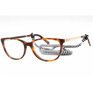 M Missoni Women's Eyeglasses - Havana Plastic Cat Eye Full Rim | MMI 0033 0086 00