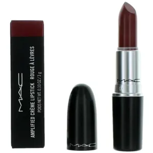 MAC Women's Lipstick - Amplified Creme Semi-Lustrous, 108 Dubonnet, 0.10 oz