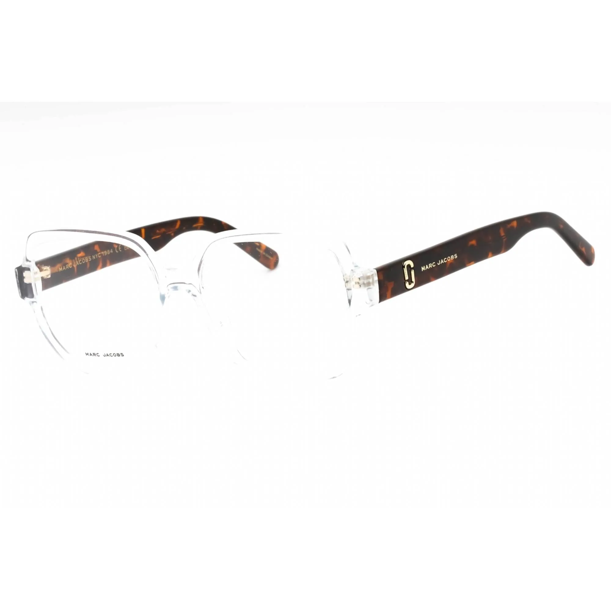 Marc Jacobs Women's Eyeglasses - Crystal Havana Plastic Square | MARC 725 0AIO 00