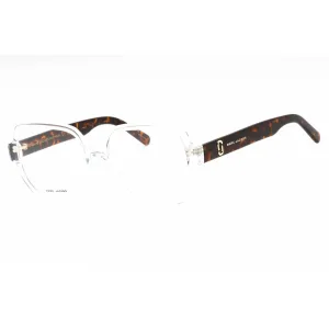 Marc Jacobs Women's Eyeglasses - Crystal Havana Plastic Square | MARC 725 0AIO 00