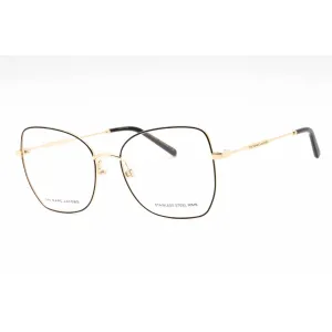 Marc Jacobs Women's Eyeglasses - Gold Black Butterfly Metal Frame | MARC 621 0RHL 00