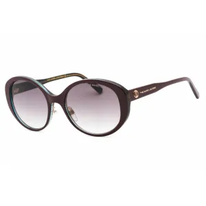 Marc Jacobs Women's Sunglasses - Burgundy Plastic Oval Frame | MARC 627/G/S 0LHF 9O