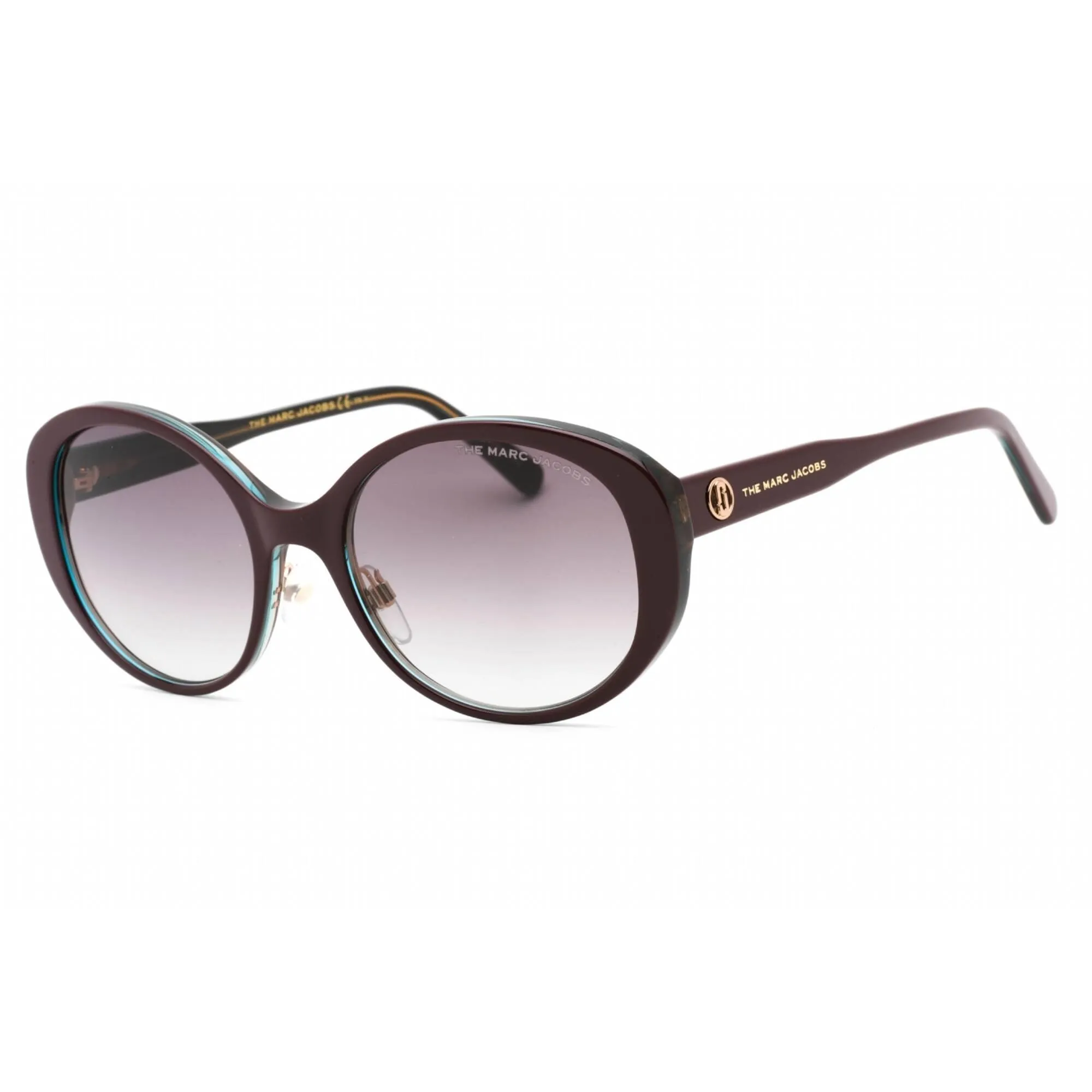 Marc Jacobs Women's Sunglasses - Burgundy Plastic Oval Frame | MARC 627/G/S 0LHF 9O