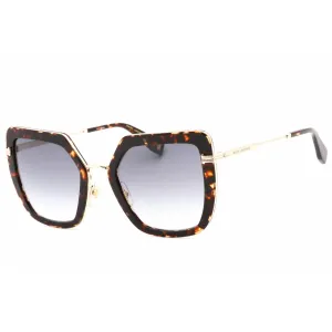 Marc Jacobs Women's Sunglasses Gold Havana Full Rim Cat Eye Frame | MJ 1065/S 006J GB