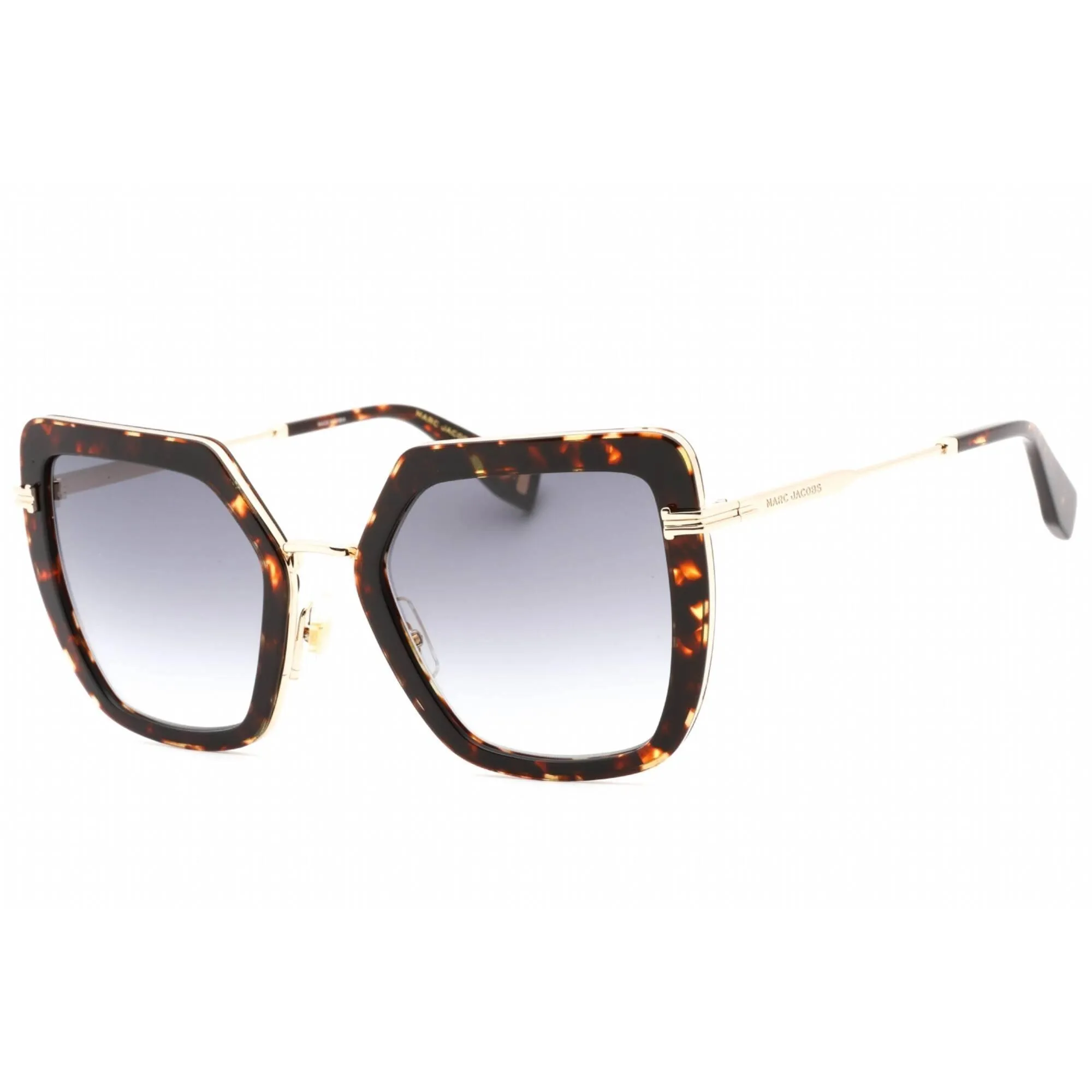 Marc Jacobs Women's Sunglasses Gold Havana Full Rim Cat Eye Frame | MJ 1065/S 006J GB
