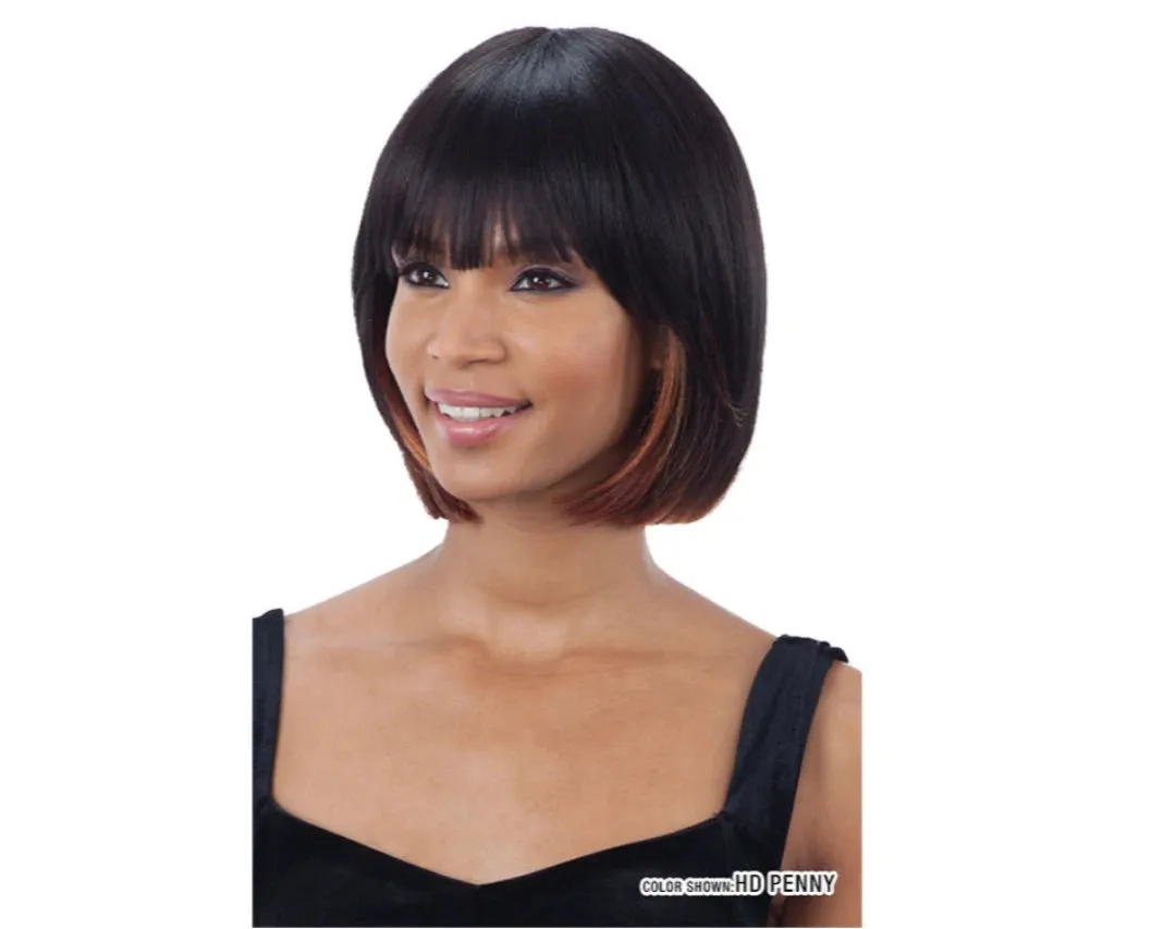 Mayde Beauty Wig Bob Cut Synthetic Bang Wig - Karis