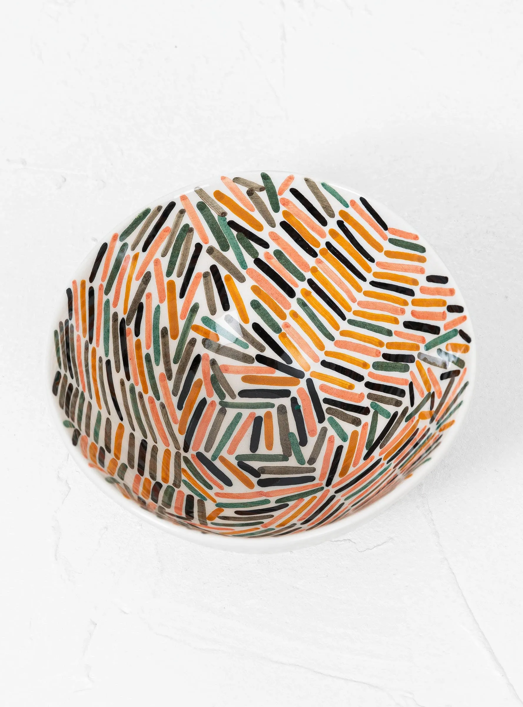 Multicolour Lines Bowl n49
