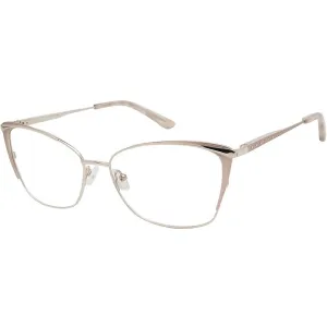 Nicole Miller Women's Eyeglasses - Harman Blush/Gold Metal Frame | NMHARMAN C04
