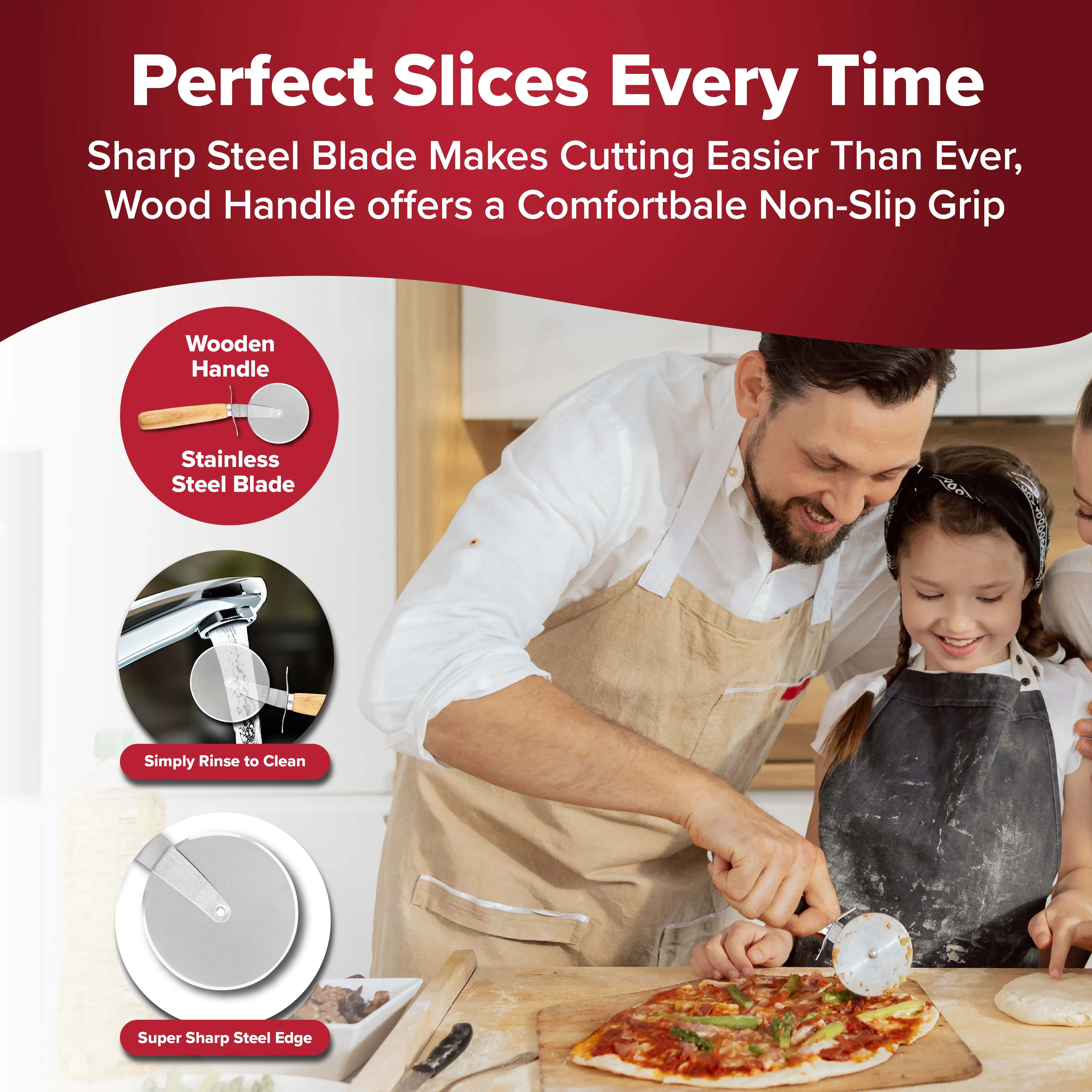 Piezano Pizza Oven 3pc Serving Set