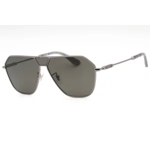 Police Women's Sunglasses - Grey Metal Aviator Shape Full Rim Frame | SPLL89 509Y