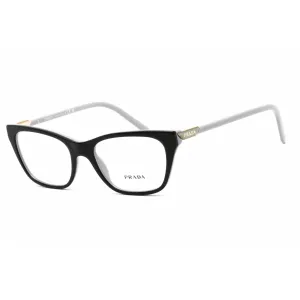 Prada Women's Eyeglasses - Fiordaliso /Crystal Plastic Cat Eye Frame | 0PR 05YV 08Y1O1
