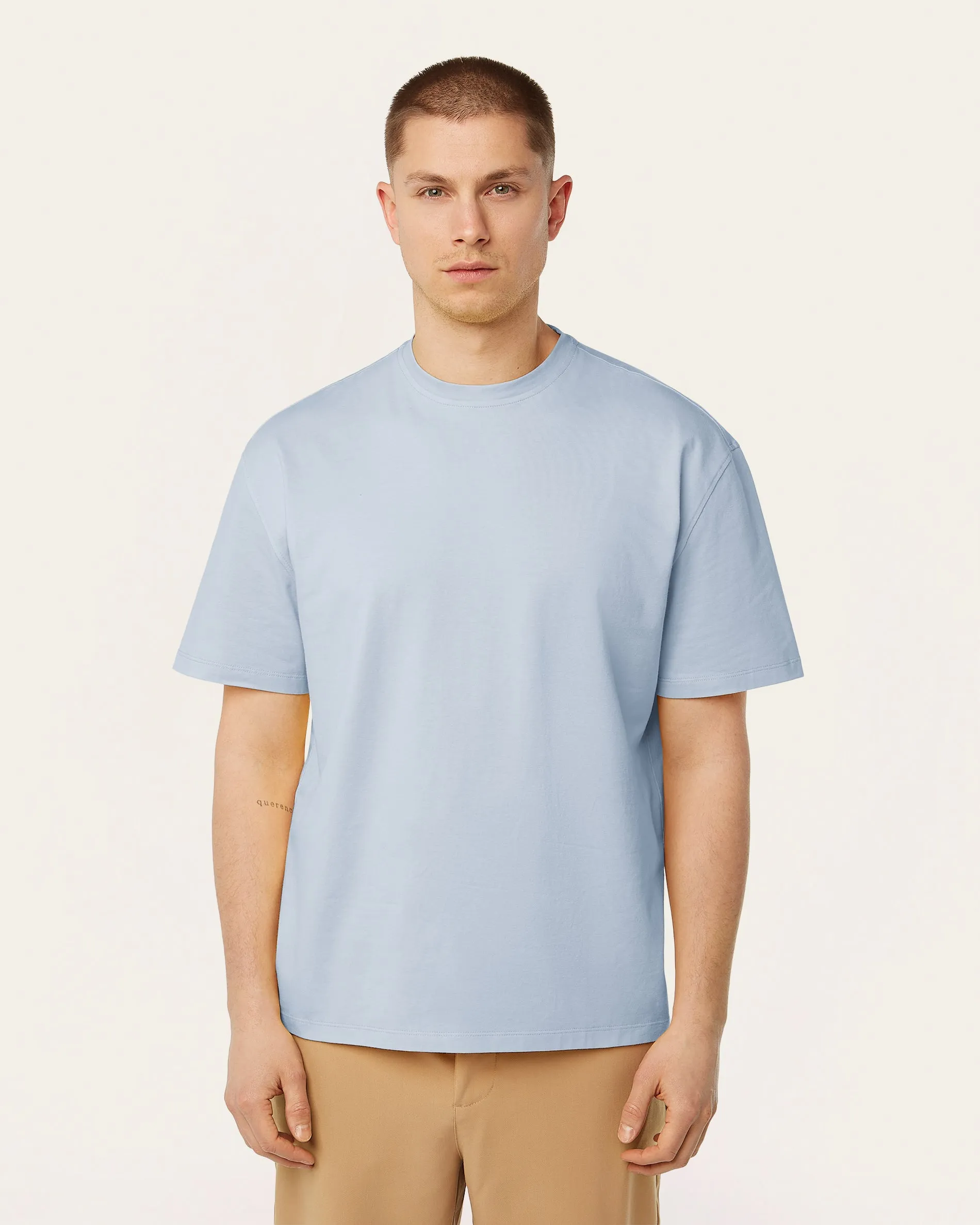 Relaxed T-shirt Light Blue