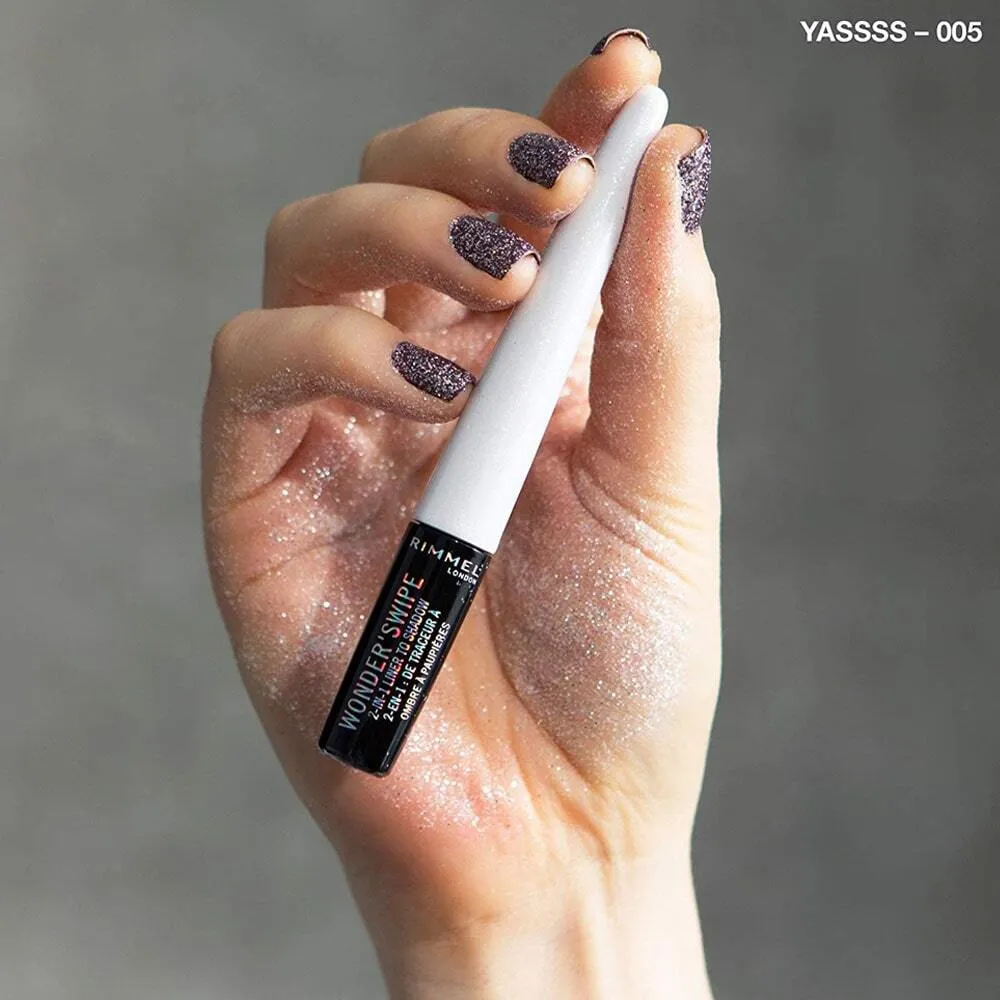 Rimmel London Wonder Swipe 2-In-1 Liner To Shadow 005 Yassss