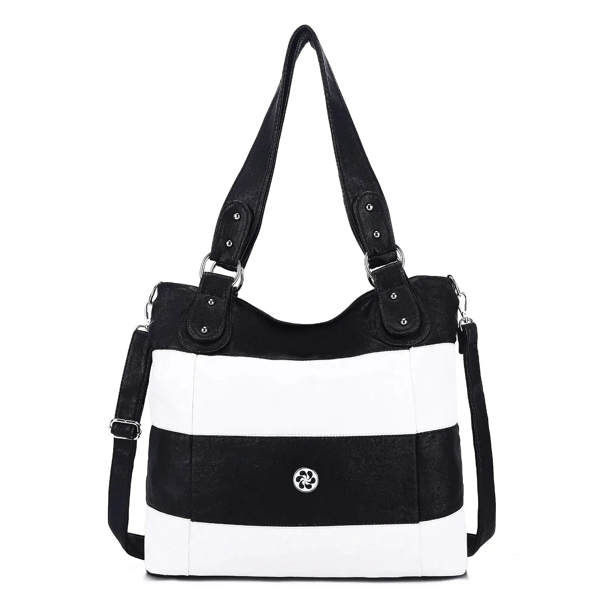 Soft Washed PU Leather Shoulder Crossbody Handbags