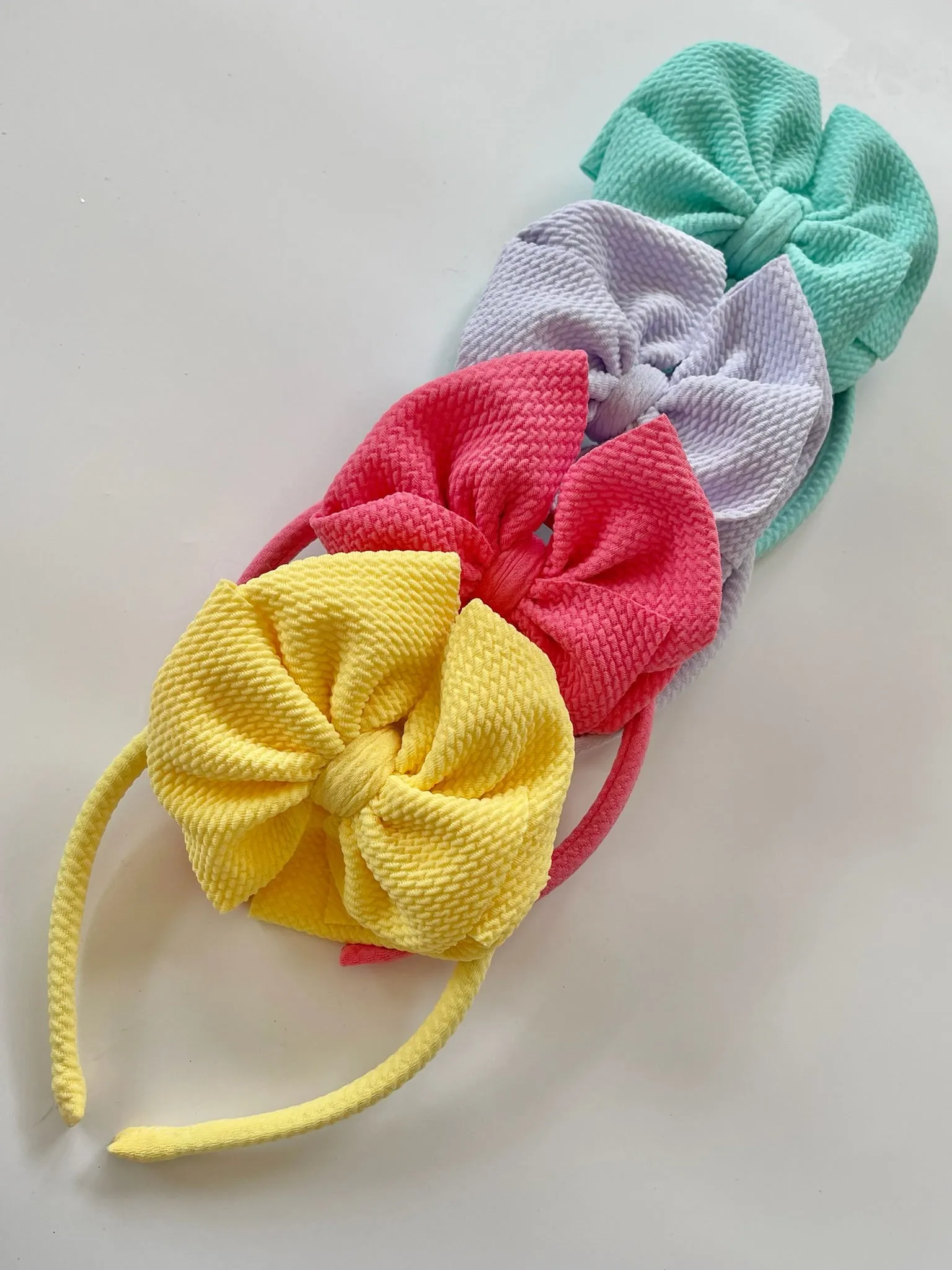 Spring Bloom Bow Headband Bundle