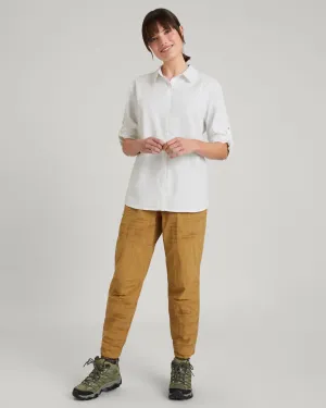 SUN-Scout UPF Women's Long Sleeve Shirt - White