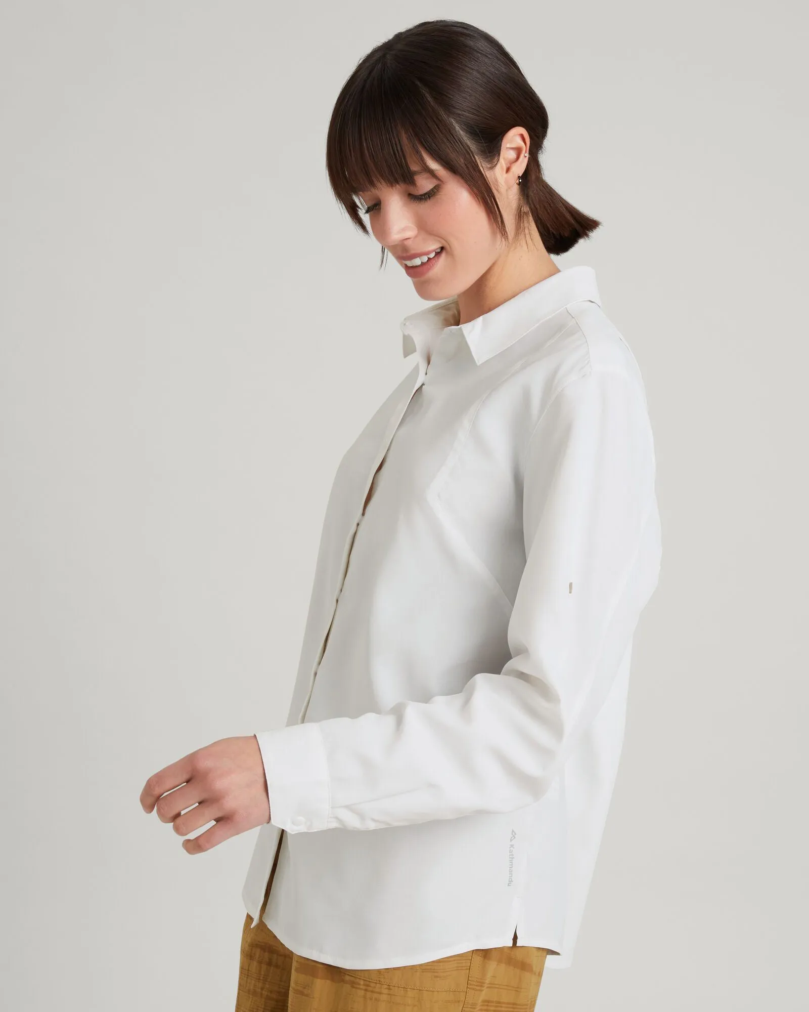 SUN-Scout UPF Women's Long Sleeve Shirt - White