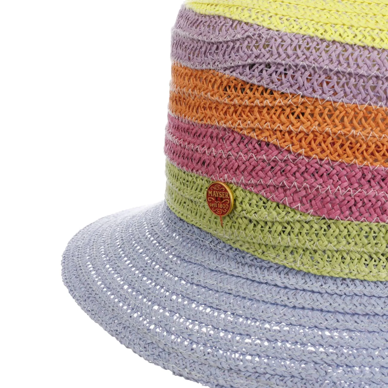 Susanne Multicolour Straw Hat by Mayser