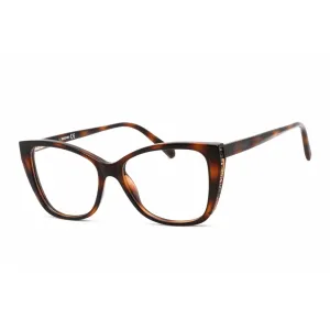 Swarovski Women's Eyeglasses - Butterfly Shape Dark Havana Plastic Frame | SK5290 052
