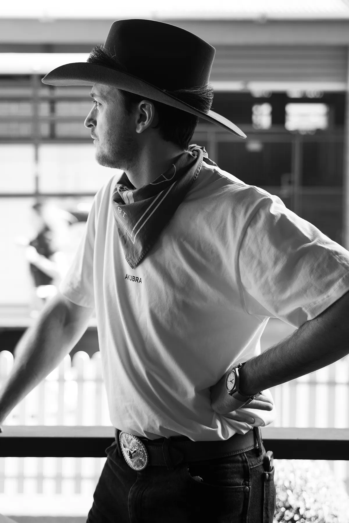 Tee 001 - Akubra x Jake Ross - Cattleman