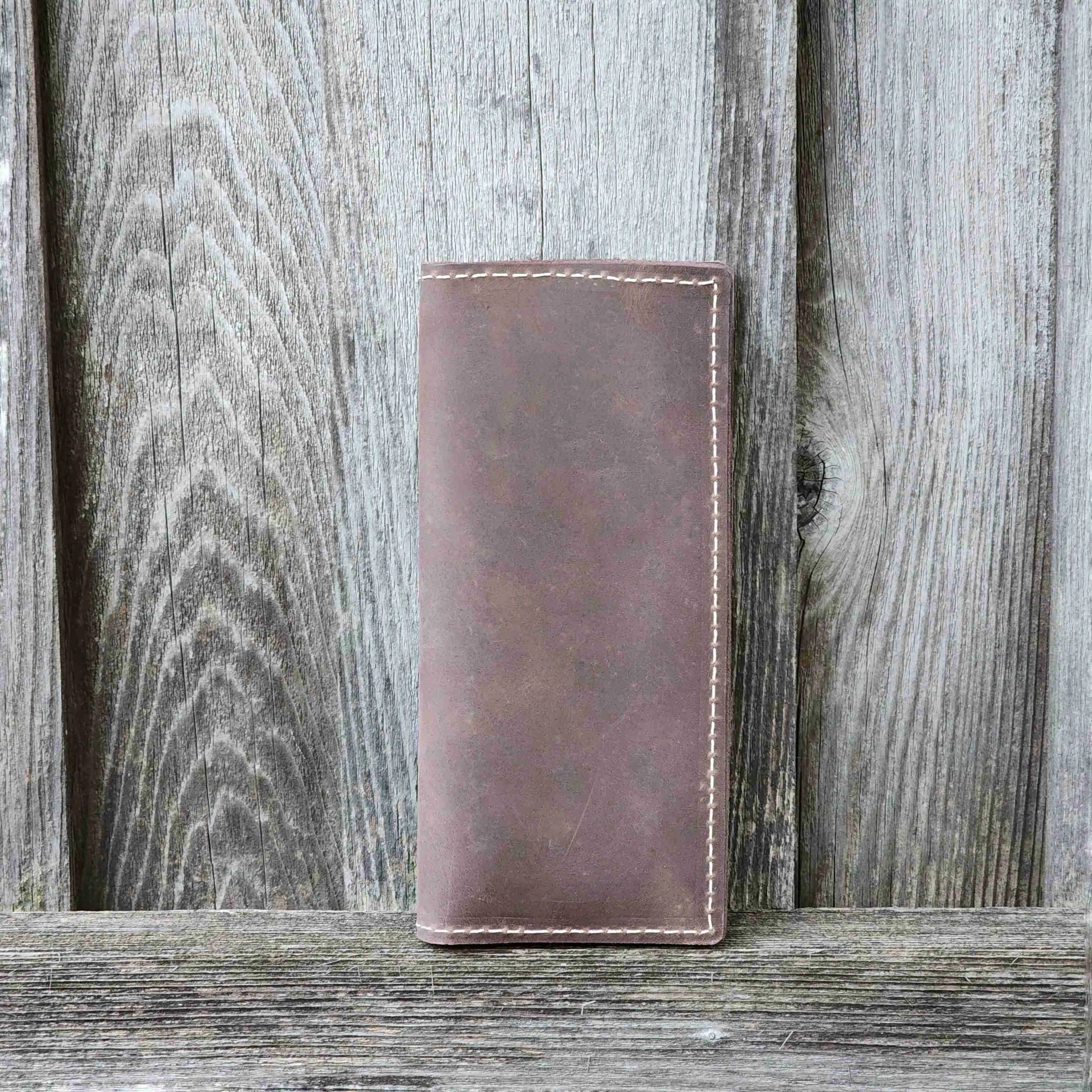 The Long Wallet - Black 100% Full-Grain Leather Long Wallet
