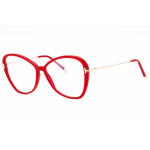 Tom Ford Women's Eyeglasses - Fuxia/Other Butterfly Full Rim Frame | FT5769-B 077