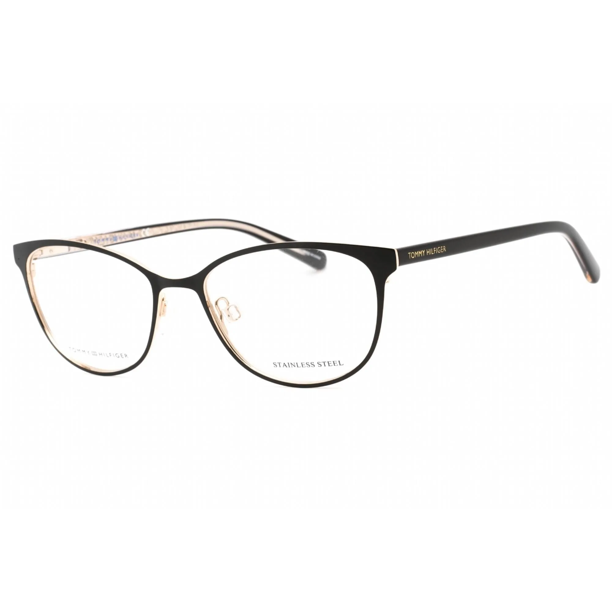 Tommy Hilfiger Women's Eyeglasses - Acetate/Metal Cat Eye Frame | TH 1778 07C5 00