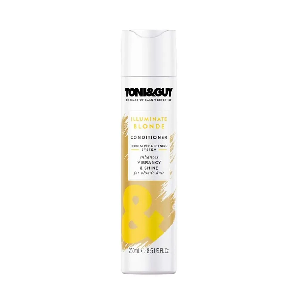 Toni & Guy Conditioner Illuminate Blonde Enhances Vibrancy & Shine For Blonde Hair 250ml