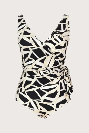 Toulouse Wrap One-Piece Swimsuit