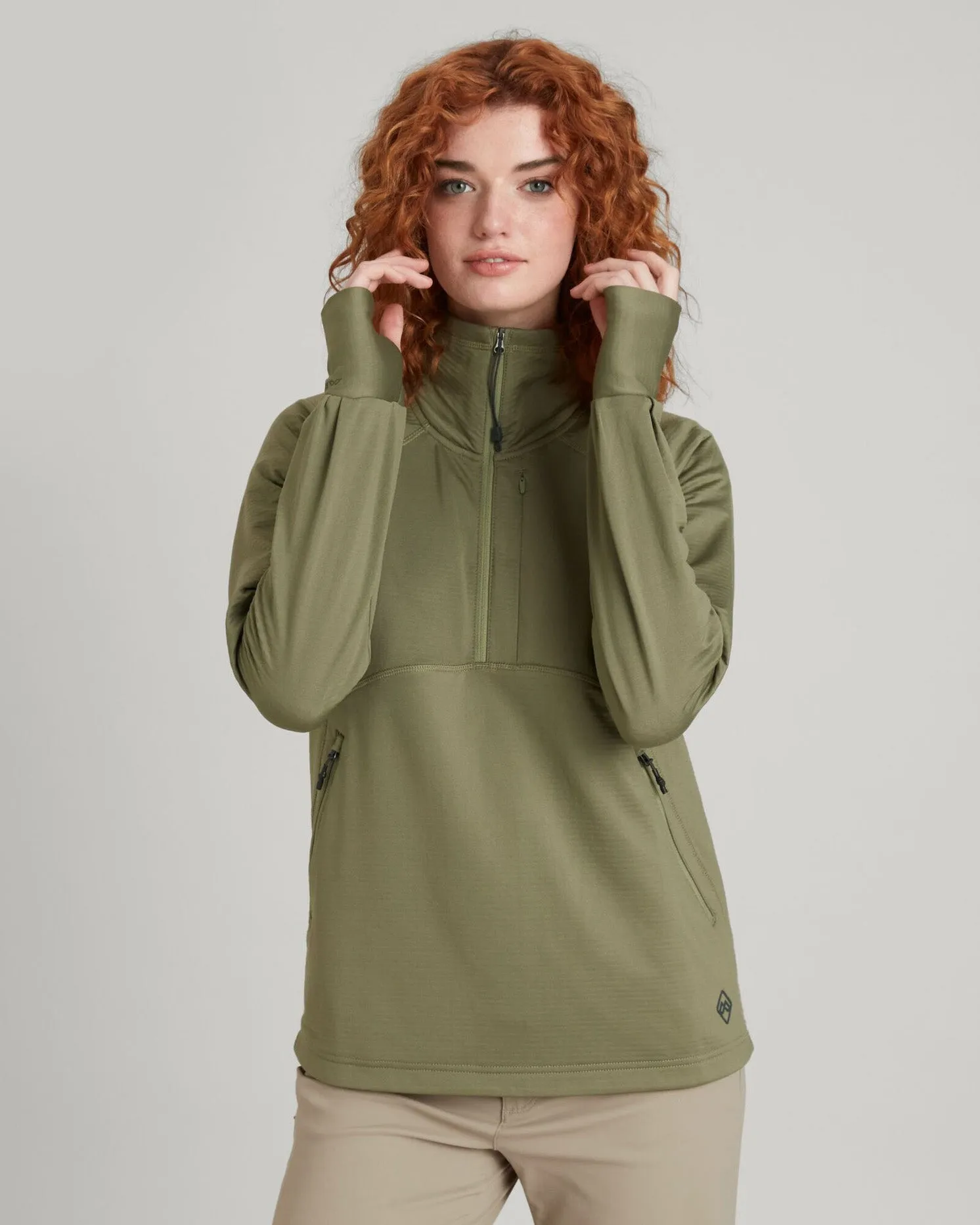 ULT-Hike Women's Quarter Zip Pullover - Beech