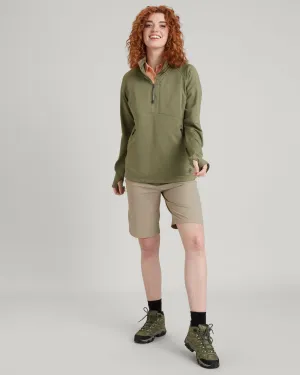 ULT-Hike Women's Quarter Zip Pullover - Beech